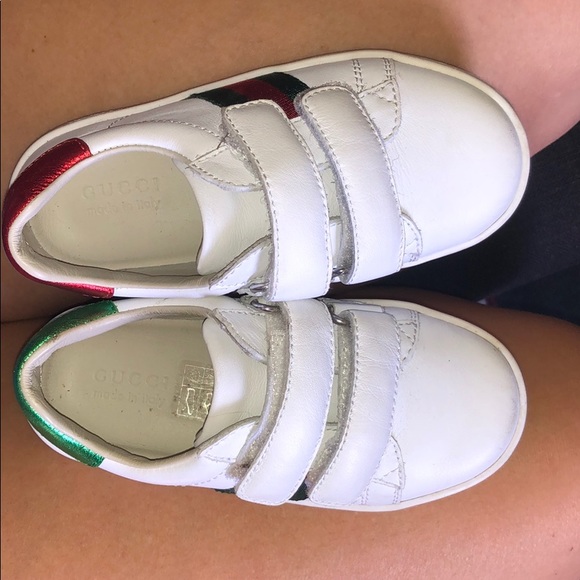 Kids gucci leather shoes